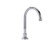 Component Hardware KL74-9002-R 6" Stainless Steel Rigid Gooseneck Deck Mount Encore Spout Base