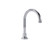 Component Hardware KL74-9002 6" Stainless Steel Swivel Gooseneck Deck Mount Encore Spout Base