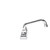 Component Hardware TLL11-8108-SE1Z 8" Standard Swing and Swivel Deck Mount Top-Line Workboard Faucet
