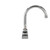 Component Hardware KL41-4002-SE1 4" Centers Stainless Steel Deck Mount Gooseneck Spout Encore Workboard Faucet
