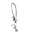 Component Hardware KL53-1000-AF6 16" Add-On Faucet with Horizontal Tubular Swing Spout Wall Mount Compression Valves Encore Pre-Rinse Assembly