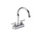 Component Hardware TLL11-4102-SE1Z 6" Gooseneck Deck Mount Top-Line Workboard Faucet