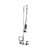 Component Hardware KL53502612AF4 12" Horizontal Tubular Spout Add-On faucet Wall Mount Encore Pre-rinse Assembly