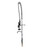 Component Hardware KL50-1000-AF4 Single Hole Deck Mount Encore Pre-Rinse Assembly with 12" Add-On Faucet