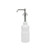 Component Hardware KS10-1000 32 Oz. White Polyethylene Bottle Manual Soap Dispenser