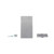 Component Hardware R58-1010 Cast Aluminum with Brushed Satin Finish Single Face Electric Outlet Box