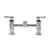 Component Hardware KL60-Y001 8" OC Compression Valves Deck Mount Encore Faucet Body