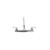 Component Hardware TLL11-8114-SE1Z 14" Standard Swing and Swivel Deck Mount Top-Line Workboard Faucet