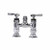 Component Hardware KL57-Y003 Ceramic Deck Mount Encore Faucet Body