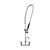 Component Hardware KL53-1000-AF3 10" Add-On Faucet with Horizontal Tubular Swing Spout Wall Mount Compression Valves Encore Pre-Rinse Assembly