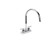 Component Hardware KL41-4001-SE1 4" Centers Stainless Steel Deck Mount Gooseneck Spout Encore Workboard Faucet