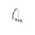 Component Hardware KL41-4001-SE1 4" Centers Stainless Steel Deck Mount Gooseneck Spout Encore Workboard Faucet