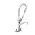 Component Hardware KL34-1018-BR 14" Tubular Swing Spout Add-On Faucet Stainless Steel Spring Wall Mount Encore Quik-fil High Volume Pre-Rinse