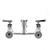 Component Hardware K77-8102 2" L Chrome Plated Brass Wall Mount Without Bracket Encore Service Sink Faucet