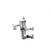 Component Hardware K77-8102 2" L Chrome Plated Brass Wall Mount Without Bracket Encore Service Sink Faucet