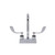 Component Hardware KL83-4002-RE4 6" Stainless Steel Rigid Gooseneck Spout Deck Mount Centerset Encore Faucet