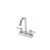Component Hardware TLL11-4100-SE1Z 3.5" Gooseneck Deck Mount Top-Line Workboard Faucet