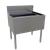 Glastender CBB-30R4-CP10 Stainless Steel Underbar Ice Bin/Cocktail Unit - 30"W x 24"D