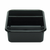 Cambro 1621CBP110 15.62" L x 20.5" W x 4.87 H (2) Compartments Hi-Gloss Plastic Black Cambox - 12/Case