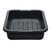 Cambro 1520CBP110 15.31" L x 19.93" x 4.93" H Hi-Gloss Plastic Black Cambox