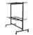 National Public Seating 84 Two Tiered Hanging Folding Chair Dolly