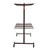 National Public Seating 84 Two Tiered Hanging Folding Chair Dolly