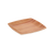 FOH DAP068BBB23 5" W Square Bamboo Platewise Plate