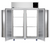 U-Line UCRP149-SS71A 49 Cu. Ft. Solid & Glass Combination Door Pass-Thru Commercial Refrigerator