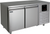 U-Line UCFZ552-SS61A 9.88 Cu. Ft. Stainless Steel Solid 2 Doors Reach-In U-Line Commercial Undercounter Freezer - 115 Volts