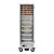 Koolmore KM-CH36-WNGL 33.1" W Silver Aluminum 36 Pans Full-Size Commercial Heated Holding Cabinet - 120 Volts