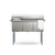 Koolmore KM-SC151514-N316 51" W 16 Gauge Galvanized 3 Compartments Sink