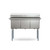 Koolmore KM-SC151514-N316 51" W 16 Gauge Galvanized 3 Compartments Sink