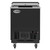 Koolmore KM-GF25-BK 5 Cu. Ft. Black Stainless Steel Commercial Glass Forster - 115 Volts