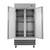 Koolmore RIR-2D-SS35C 35 Cu. Ft. 2 Solid Doors Stainless Steel Reach In Refrigerator - 115 Volts