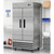 Koolmore RIR-2D-SS35C 35 Cu. Ft. 2 Solid Doors Stainless Steel Reach In Refrigerator - 115 Volts