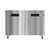 Koolmore KM-UCR-2DSS 11 Cu. Ft. Stainless Steel 2 Solid Hinged Doors Reach-In Undercounter Refrigerator - 115 Volts