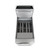 Koolmore KM-FDF50-NG 50 Lbs. Stainless Steel Natural Gas Floor Standing Commercial Fryer - 120,000 BTU