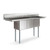 Koolmore KM-SC151514-15B3 75" W 18 Gauge Galvanized 3 Compartments Sink