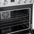 Koolmore KM-EPR-36AP-SS 35.9" W x 29.7" D x 36.1" H Stainless Steel Self-Cleaning Professional Electric Range - 240 Volts