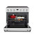Koolmore KM-EPR-36AP-SS 35.9" W x 29.7" D x 36.1" H Stainless Steel Self-Cleaning Professional Electric Range - 240 Volts
