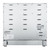 Koolmore KM-EPR-36AP-SS 35.9" W x 29.7" D x 36.1" H Stainless Steel Self-Cleaning Professional Electric Range - 240 Volts