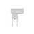 Koolmore SA151512-15L3 33" W Galvanized Base 18 Gauge 1 Compartment Sink