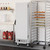 Koolmore KM-CHP36-SISS 36 Pans Aluminum Insulated Commercial Heated Holding and Proofing Cabinet - 120 Volts