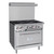 Koolmore KM-CR36-NG 36" W Stainless Steel 6 Burners with Oven Natural Gas Commercial Range