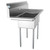 Koolmore SB121610-12B3 48" W 18 Gauge Galvanized 2 Compartments Sink