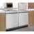 Koolmore KM-RBT-48C 46.9" W Stainless Steel 9 Pans Storage with Covers Commercial Refrigerated Prep Station - 115 Volts