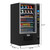 Koolmore KM-VMR-40-BR 40.8" W Black Refrigerated Snack Vending Machine