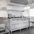 Koolmore KM-CR60-NG 60" W Stainless Steel 10 Burners with 2 Ovens Natural Gas Commercial Range