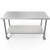 Koolmore CT3060-18C 60" W x 30" D Stainless Steel 18 Gauge Open with Undershelf Work Table