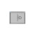 Koolmore SA101410-12L3 25" W Galvanized Base 18 Gauge 1 Compartment Sink